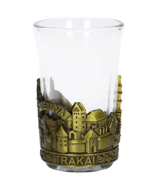 Stikliukas su metaline detale Lietuvos miestai
